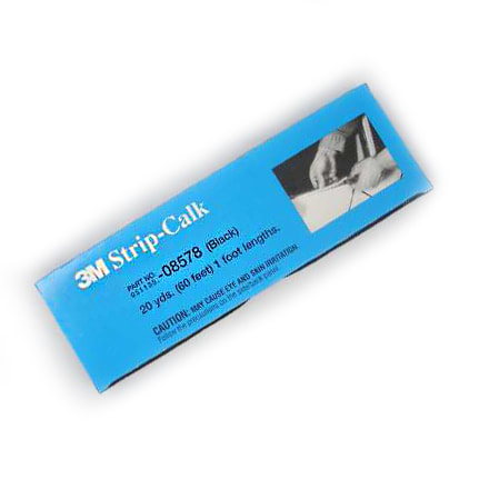 3M Strip Calk 08578 黑色 1英尺 長(cháng)條